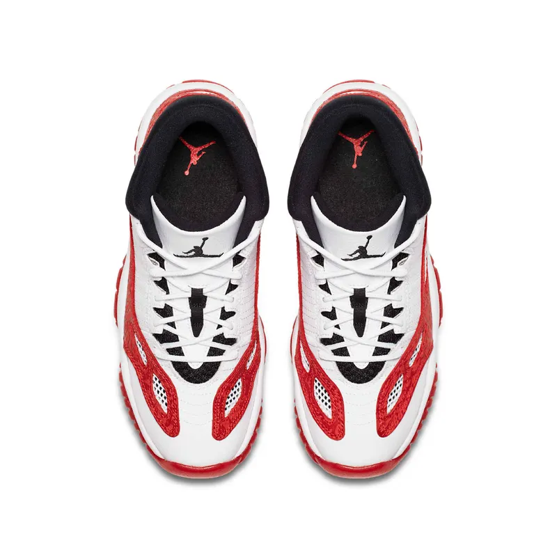 Jordan 11 Retro Low IE White Gym Red (GS) White/Gym Red-Black (919713-101)