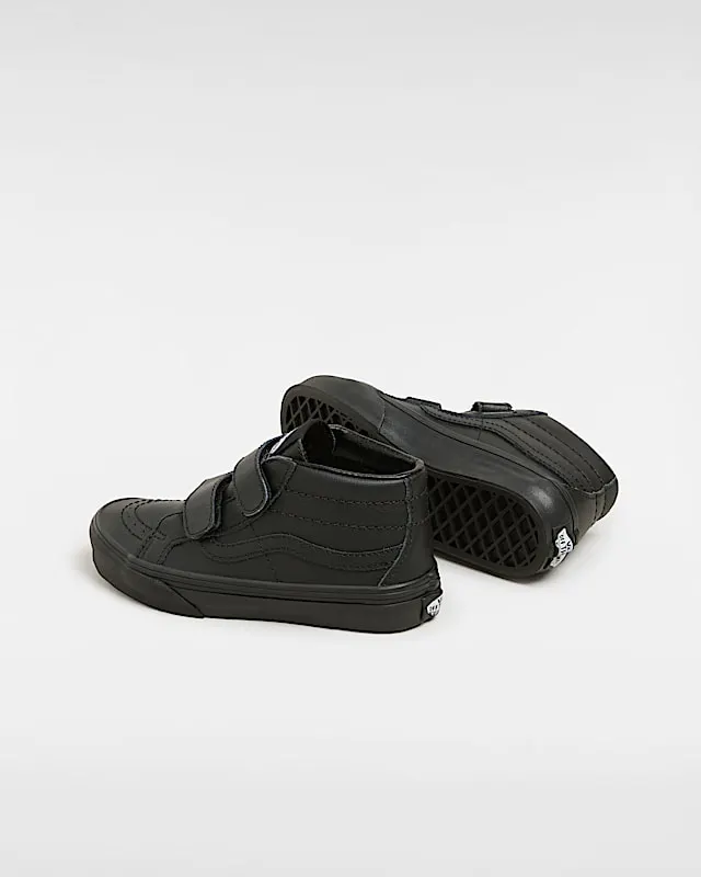 Vans Sk8-mid Reissue Kids’ Shoes Met Velcro Black (VN000CYBHF9)