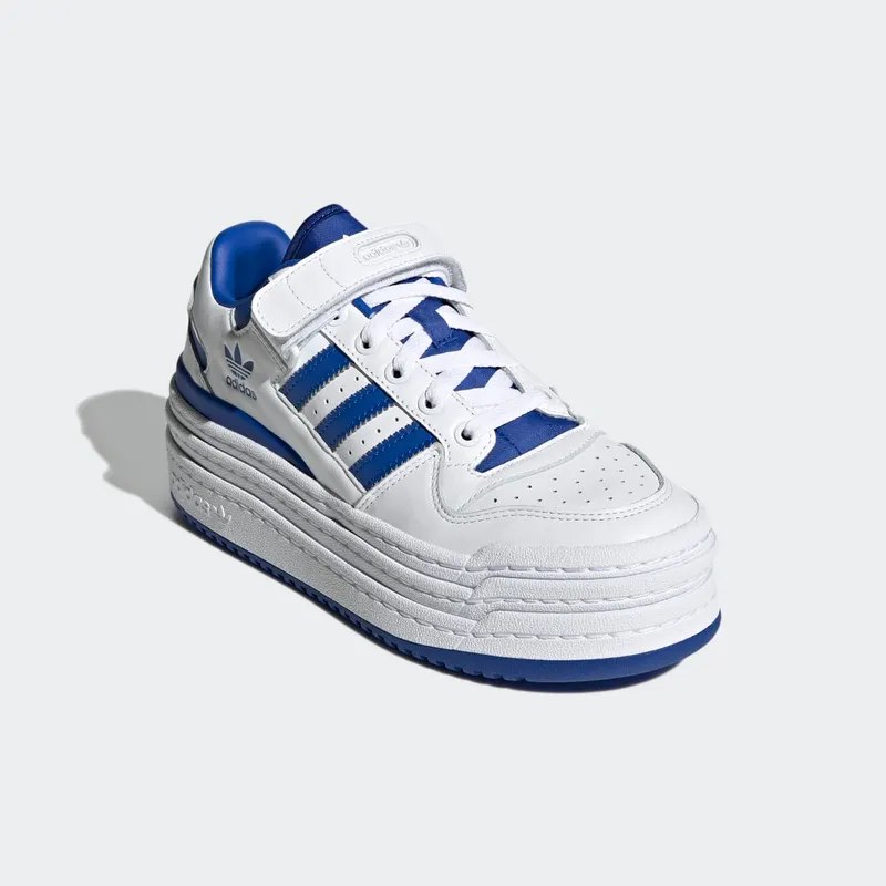 adidas Triple Platforum Lo Cloud White / Cloud White / Royal Blue (H05049)