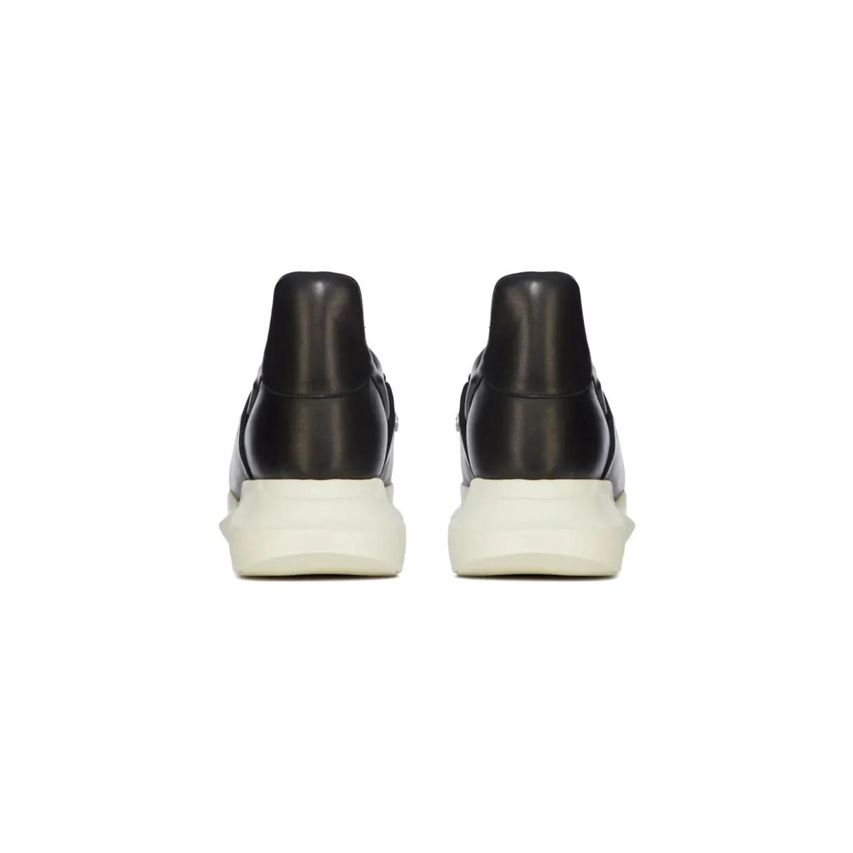 Rick Owens Temple Geth Touch-strap Leather “Black” (RR01F2816 LCN 91) (2)