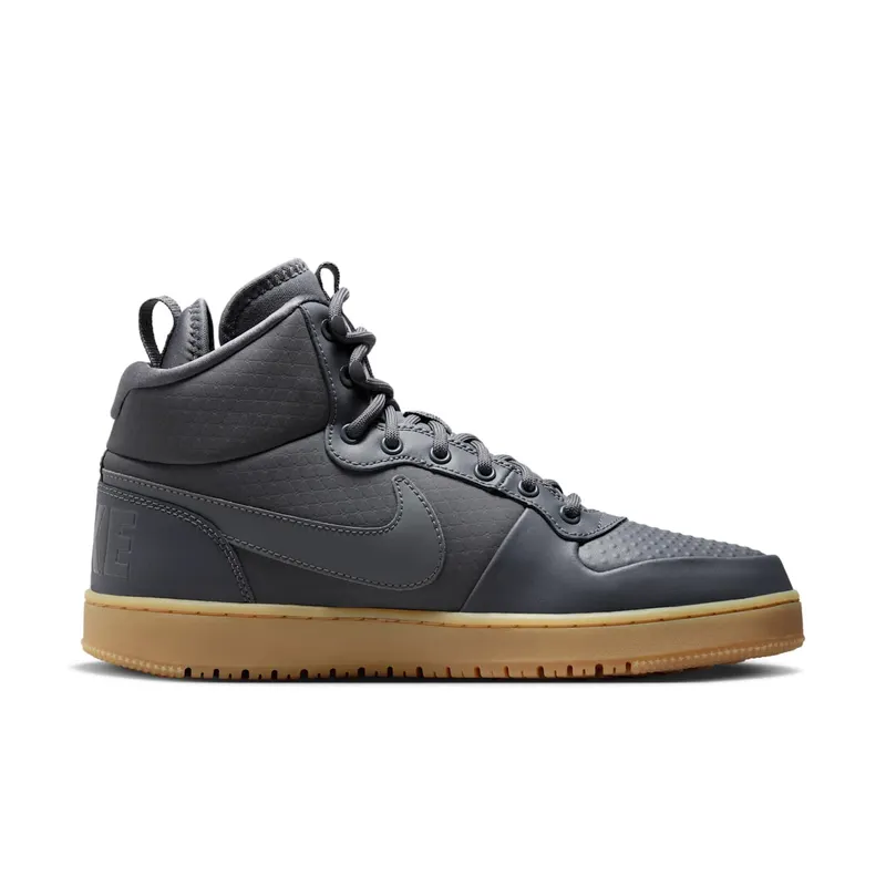 Nike Court Borough Mid Winter Dark Grey Dark Grey/Dark Grey-Gum Light Brown (AA0547-001)