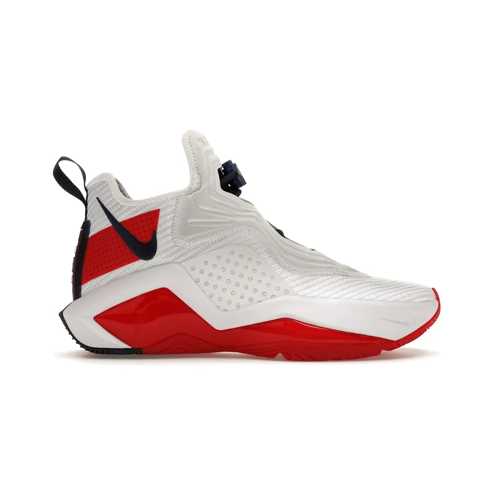 Nike LeBron Soldier 14 USA White/White-University Red-Midnight Navy (CK6047-100)