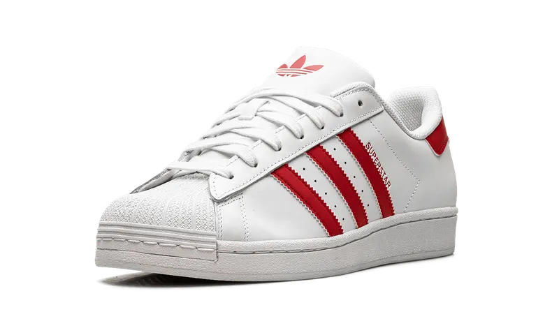 Adidas Superstar “Cloud White Better Scarlet” (IG9367)