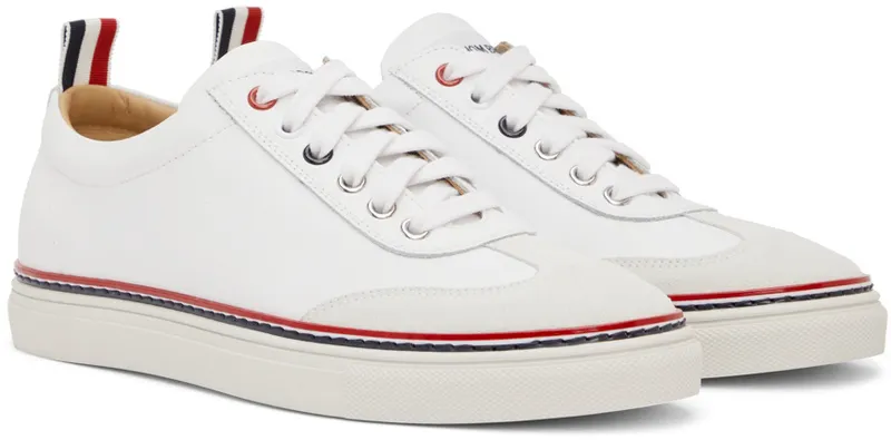 Thom Browne White Calfskin (MFD137A-06107)