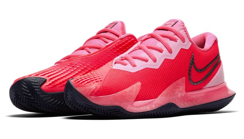 NikeCourt Air Zoom Vapor Cage 4 (gravel) – Rood