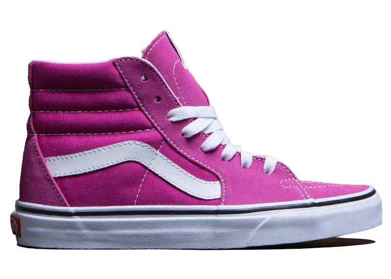 Vans SK8-Hi White Very Berry (VN08GEOVY)