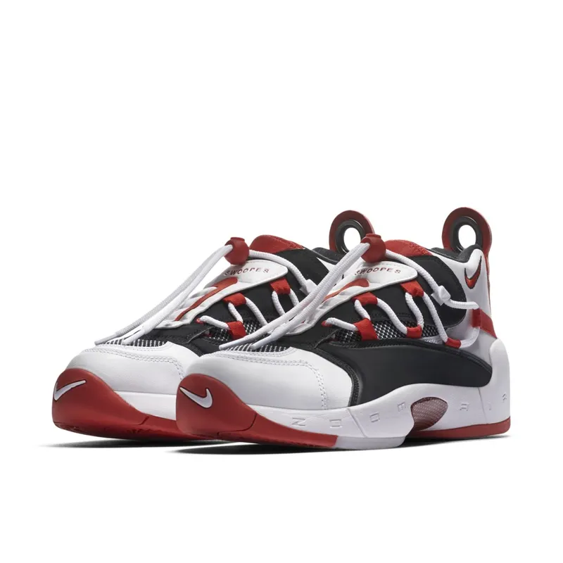 Nike Air Swoopes 2 White Black Red (W) White/University Red-Black (917592-100)