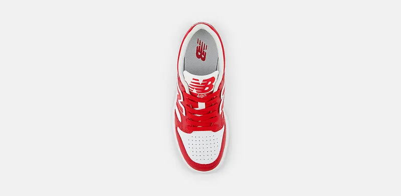 New Balance 480 Red White (GSB480HR)