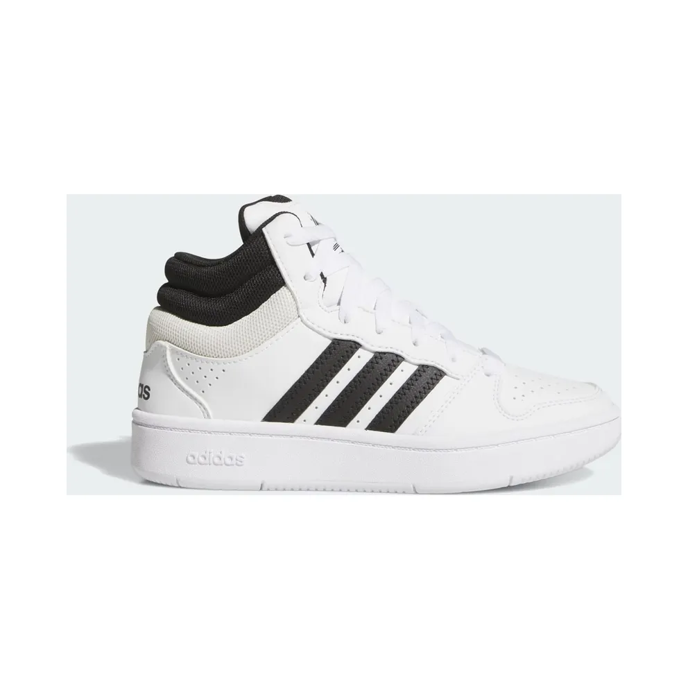 Adidas HOOPS MID CLASSIC Shoes Cloud White / Core Black / Orbit Grey (KI1077)