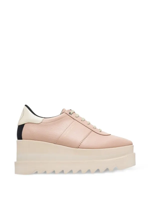 Stella McCartney Elyse platform sneakers – Beige (PF26810611E002886802)