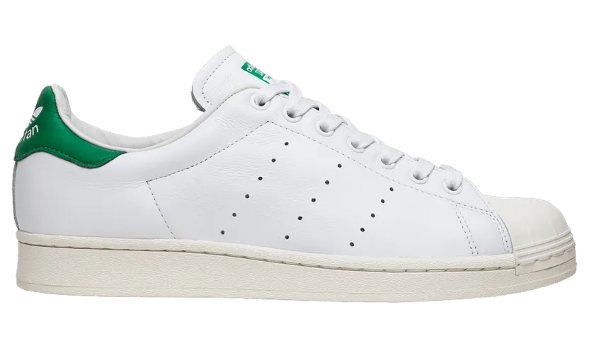 Adidas Superstan ‘Cloud White’ Cloud White/Cloud White/Green (FW9328)