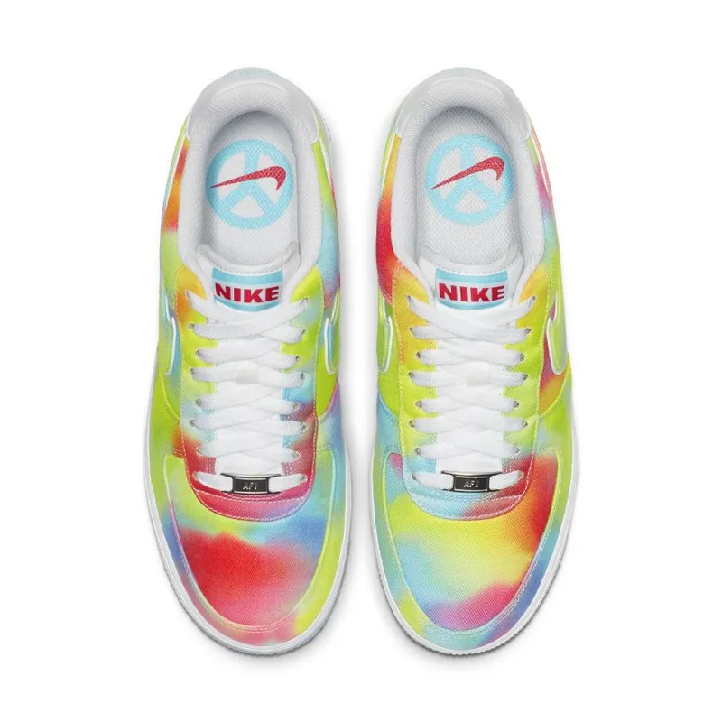 Nike Air Force 1 Low Tie Dye Chicago Multi-Color/White (CK0838-100)