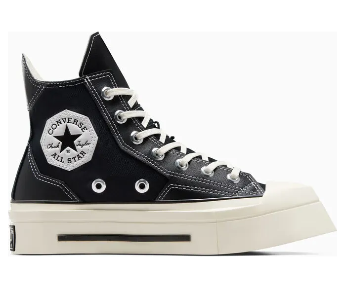 Converse Chuck 70 De Luxe Squared Black Black/ White (A06435C)