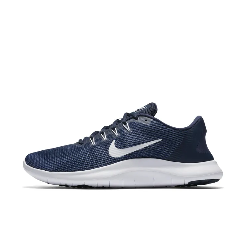 Nike Flex 2018 Rn Midnight Navy White Midnight Navy/White (AA7397-400)