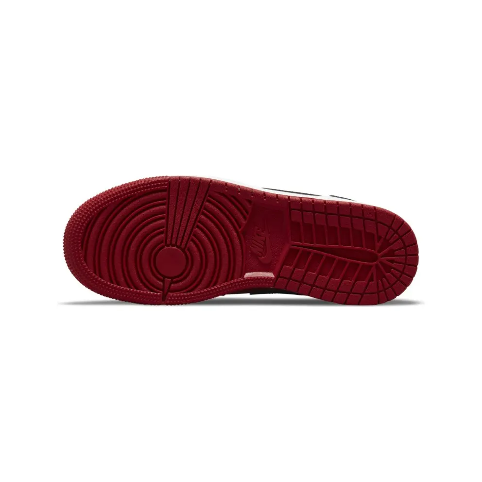 Air Jordan 1 Mid Reverse Bred (GS) – “Black / Gym Red / White” (554725-660)