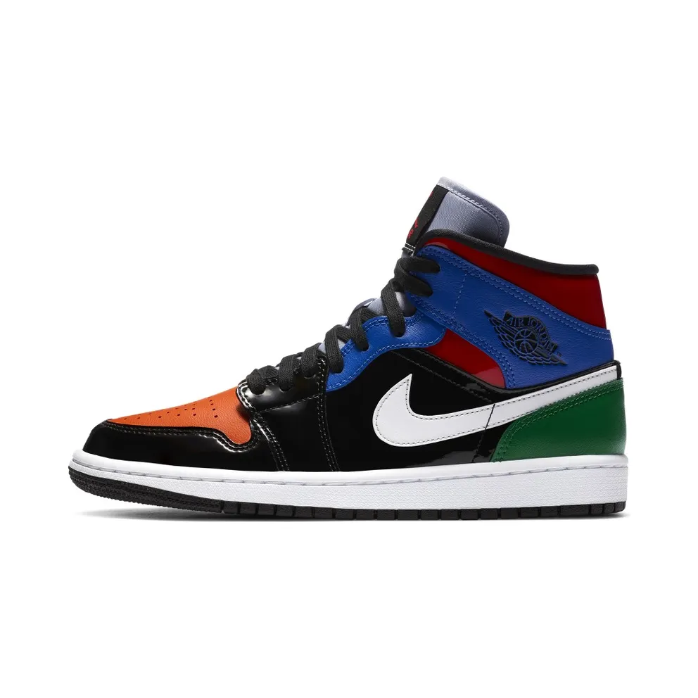 Air Jordan WMNS 1 Mid SE ‘Multi Patent’ (2020) (CV5276-001)