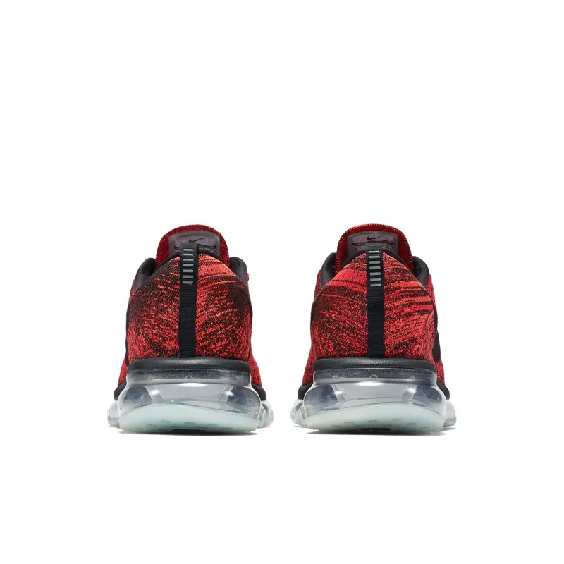 Nike Flyknit Max Bright Crimson Black/Black-Bright Crimson-Hyper Orange (620469-006)