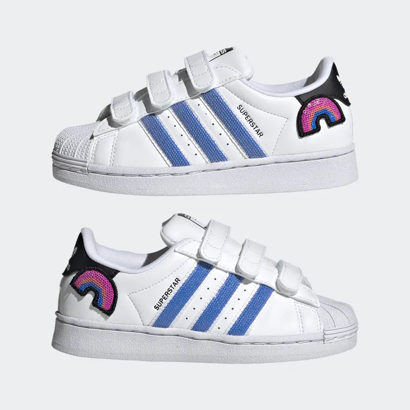 Adidas Superstar Cloud White / Pulse Blue / Pantone (GV8988)