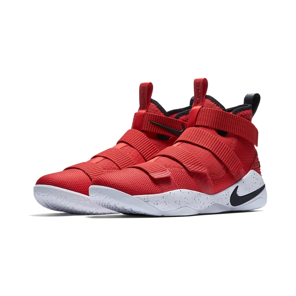 Nike LeBron Zoom Soldier 11 University Red White University Red/White-Total Crimson-Black (897644-601)