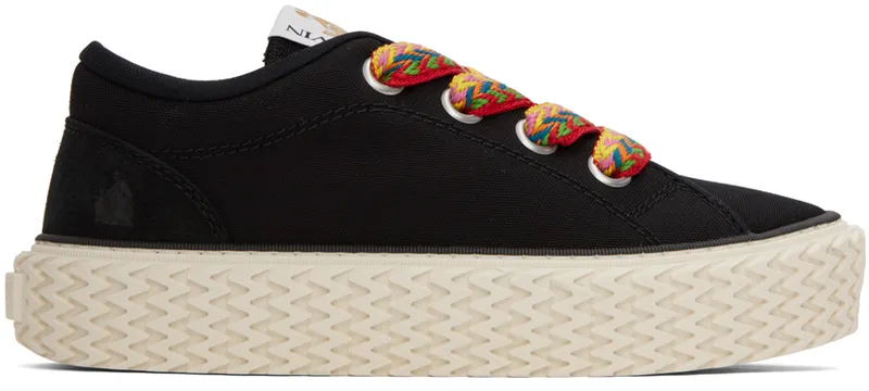 Lanvin White Curbies Sneakers (FM-SKIK01-CANV-E22)