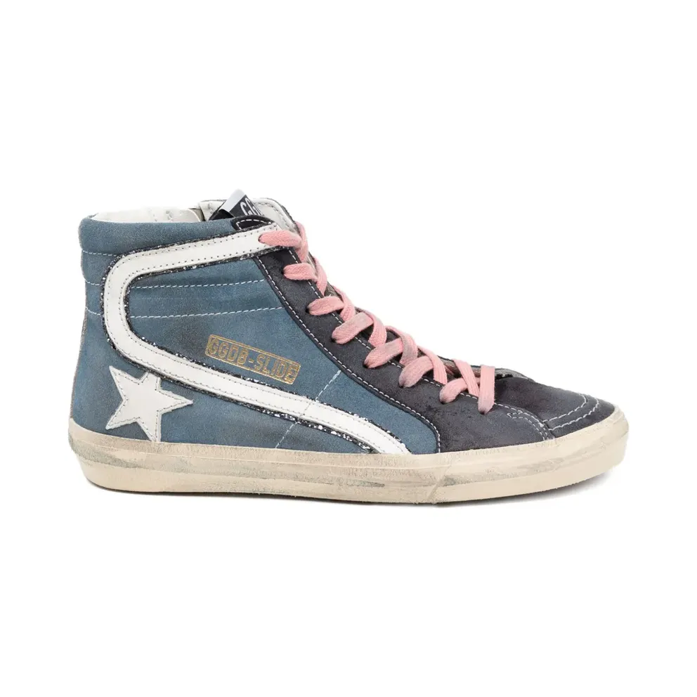Golden Goose Slide klassieke sneakers – Blau (GWF00115F00754350938)