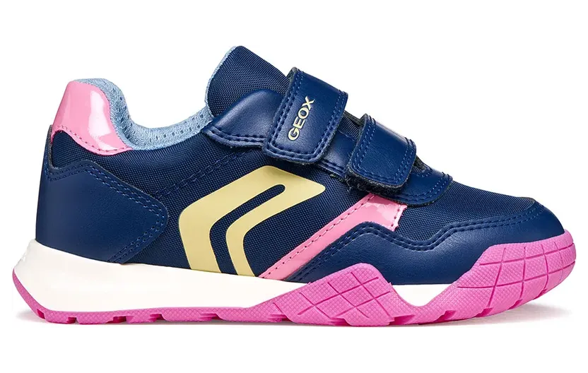 Geox sneaker Koningsblauw/Roze (J65P8A0FU54-C4RE8)