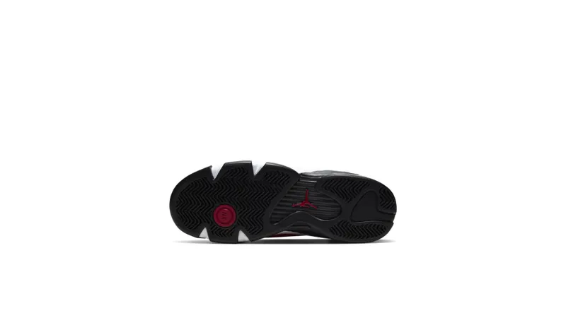 Jordan 14 Retro Gym Red Toro (GS) Black/Gym Red-White-Off White (487524-006)