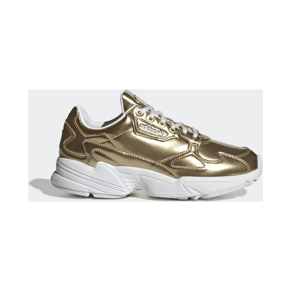 adidas Falcon Gold Metallic Crystal White (W)