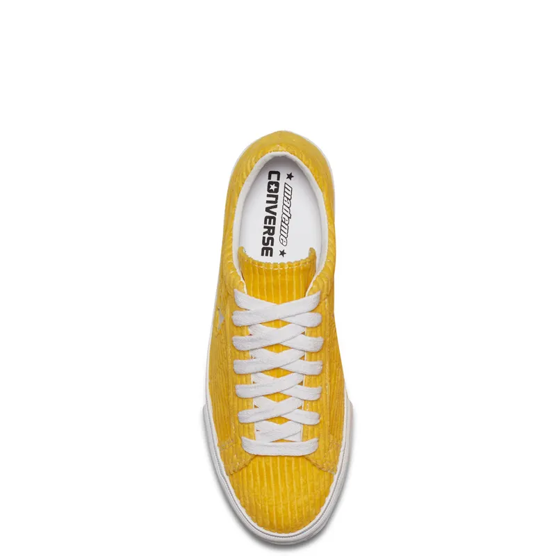 Converse One Star Platform Ox MadeMe Vibrant Yellow (W) Vibrant Yellow/White (561393C)