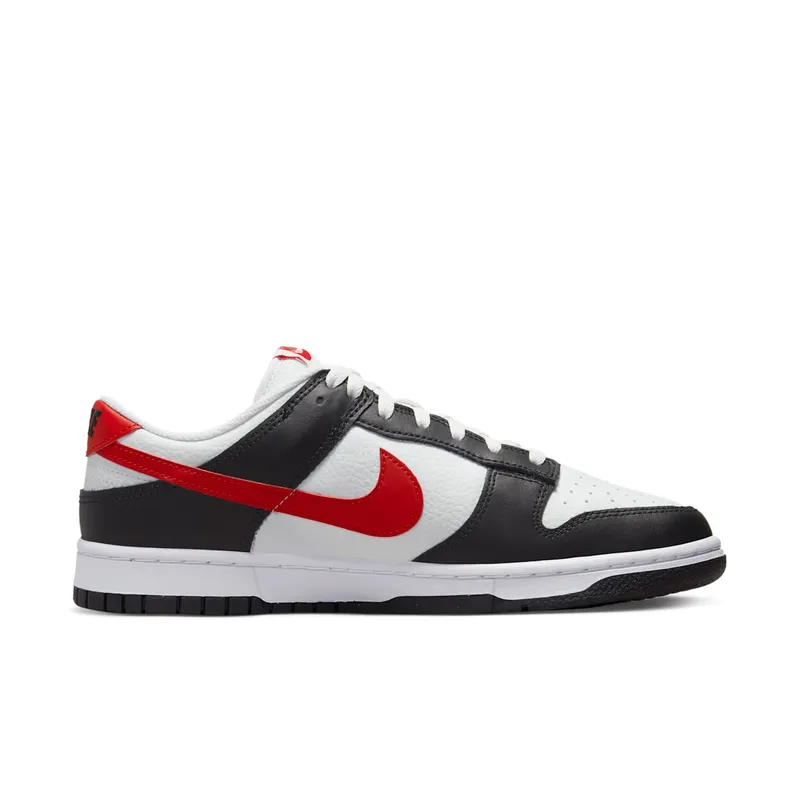 Nike Dunk Low Retro “Red Swoosh Panda” (FB3354-001)