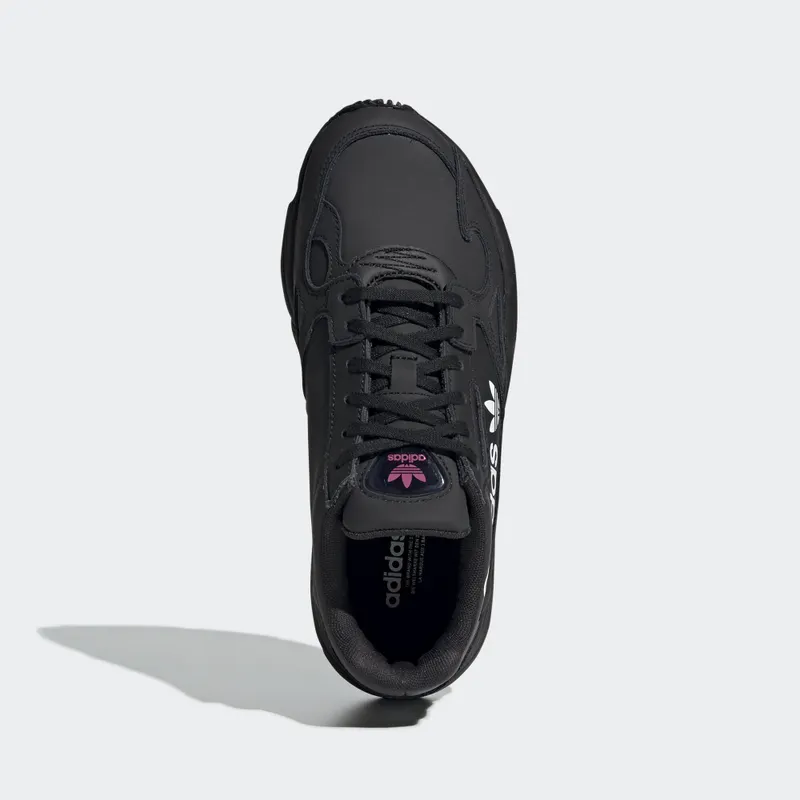 adidas Falcon Big Logo Black (W) Core Black/Core Black/Cloud White (EG7653)