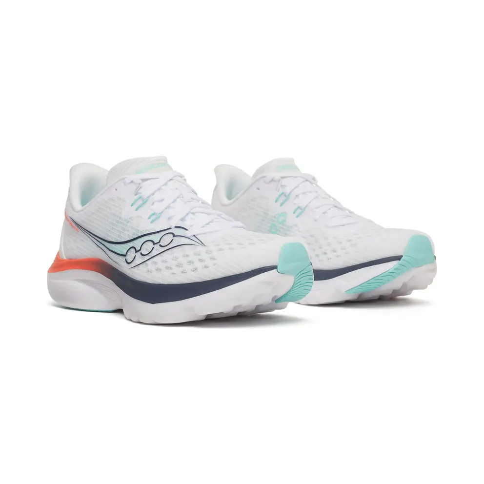 SAUCONY Kinvara 16 “White / Navy” (S11020-172)