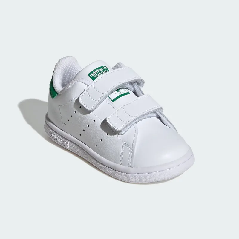 Adidas Stan Smith Comfort Closure Kids Cloud White / Cloud White / Green (JP9721)