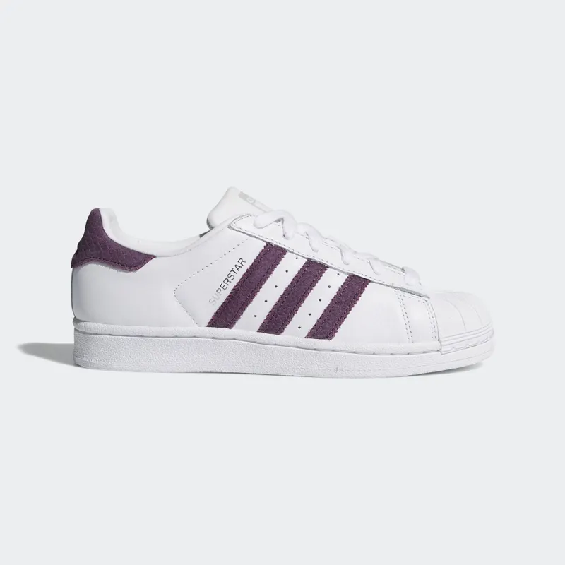 adidas Superstar White Red Night (W) (B41510)