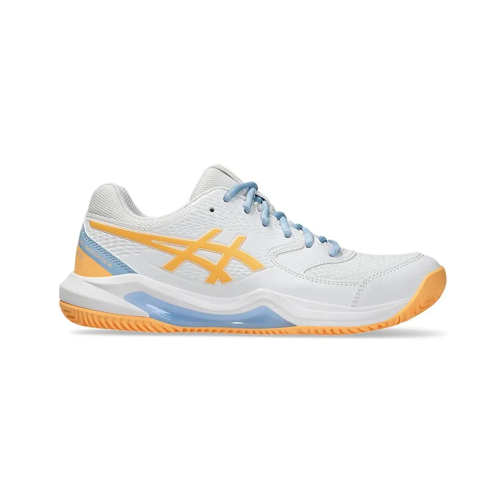 ASICS Gel-Dedicate 8 Padel White Orange Glow (1042A241-104)
