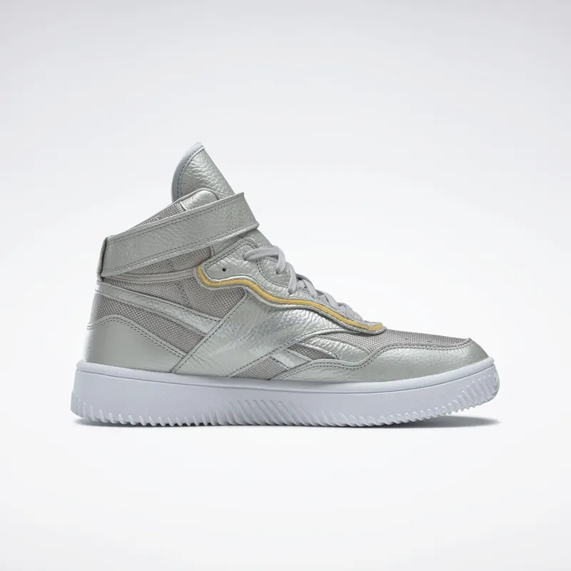 Reebok VB Dual Court Mid II Shoes Silver Metallic / Silver Metallic / White (FW9964)