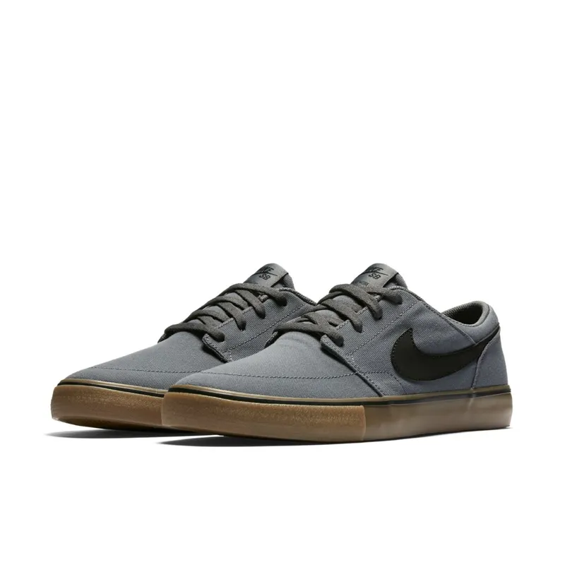 Nike  SB Solarsoft Portmore 2 Dark Grey Dark Grey Black Black (880268-009)