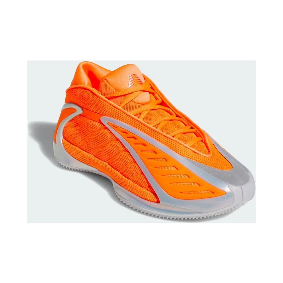 Adidas Anthony Edwards 2 J Lucid Orange / Silver Metallic / Grey One (KI1655)