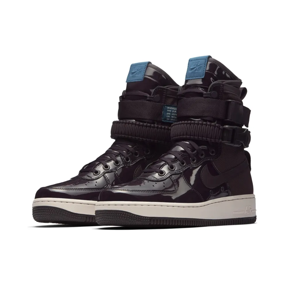Nike SF Air Force 1 High Ruby Rose Force Is Female Port Wine (W) Port Wine/Port Wine-Space Blue (AJ0963-600)