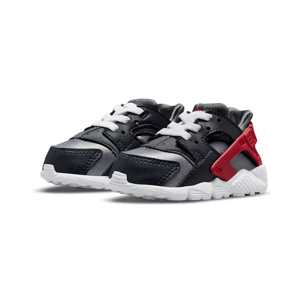 Nike Huarache Run “Dark Smoke Grey / Light Smoke Grey / Smoke Grey / University Red” (704950-041)