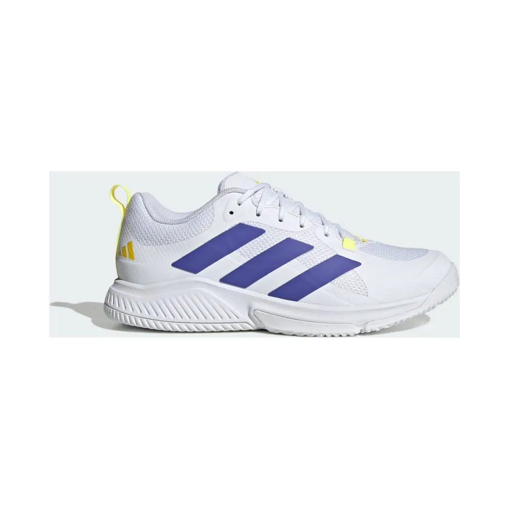 Adidas Court Team Bounce 2.0 Cloud White / Solar Purple / Solar Lemon (KJ9649)
