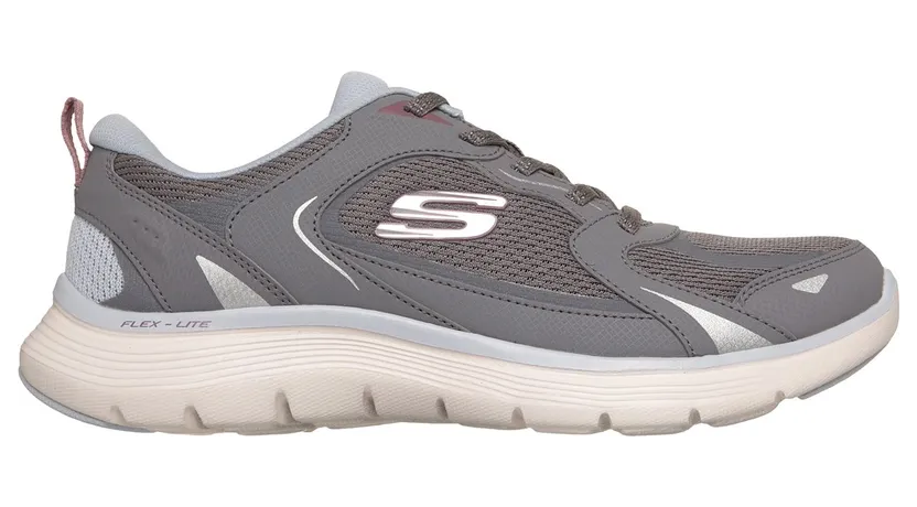 Skechers Flex Appeal 5.0 – Retro Rush Sneaker Houtskool