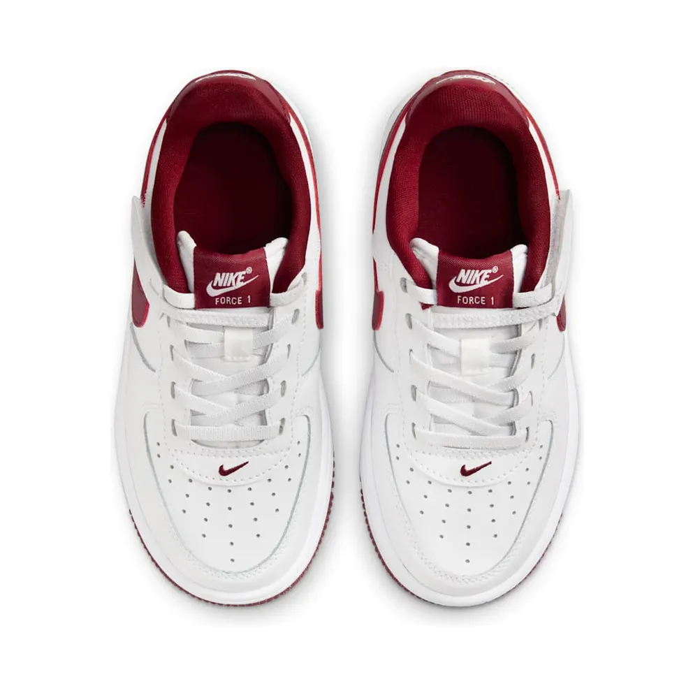Nike Force 1 Low EasyOn White Team Red (FN0237-105)