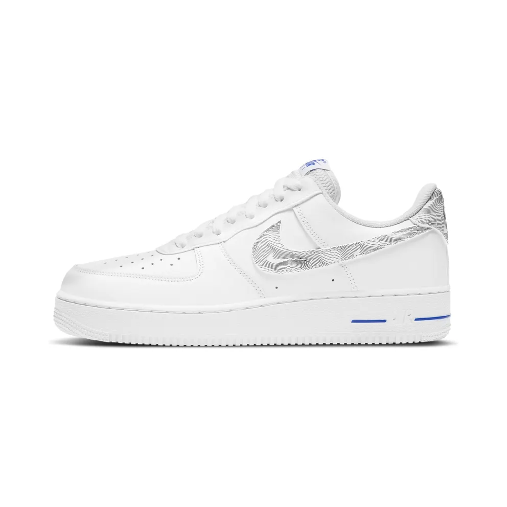 Nike Air Force 1 “White / Racer Blue / Black” (DH3941-101)