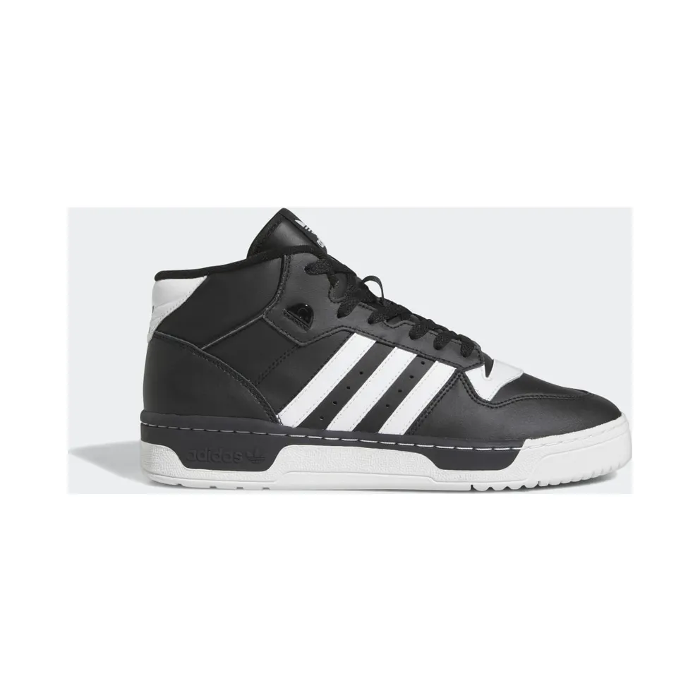 adidas Rivalry Mid Schuh Core Black / Cloud White / Core Black (ID9428)