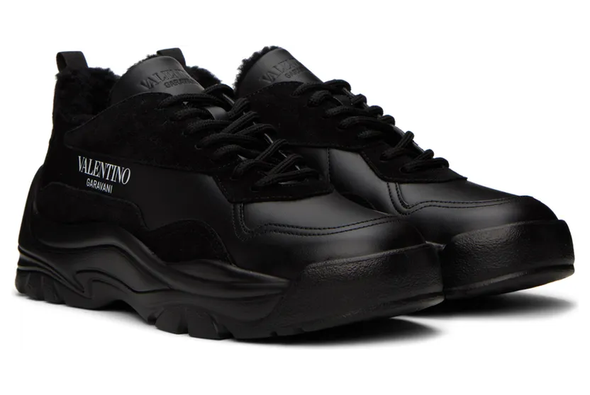 Valentino Garavani Black Gumboy Sneakers (1Y2S0B17IZA) (4)