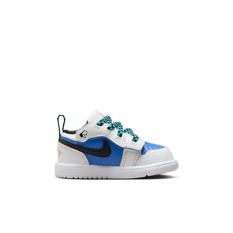 Jordan 1 Low ALT SE TD “White Hyper Royal Hyper Jade Black” (FQ8710-100)