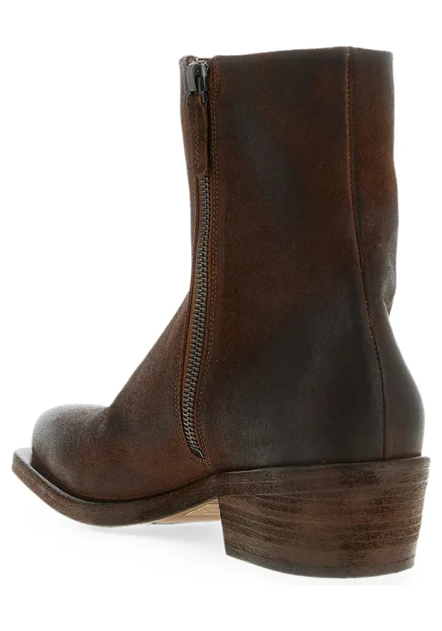 Marsèll Tex Tex Burnished-effect Ankle “Brown” (MM4985 P043 454) (2)