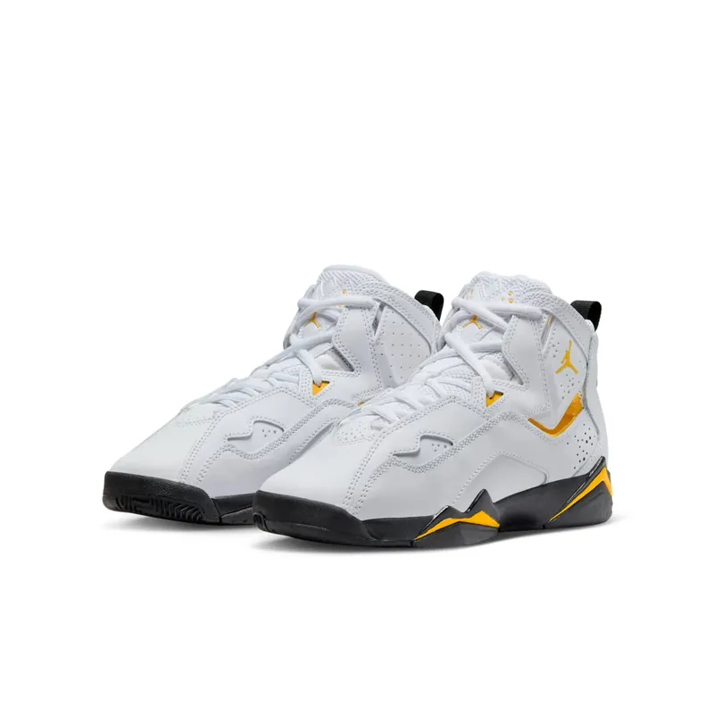 Jordan True Flight White Yellow Ochre Black (343795-107)
