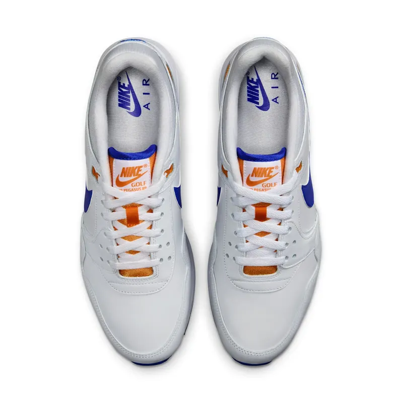 Nike Air Pegasus ’89 Golf “White Orange Peel Black Racer Blue” (HV3866-101)